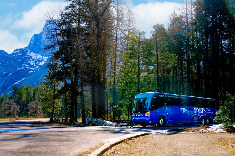 YARTS bus from Merced or Mariposa