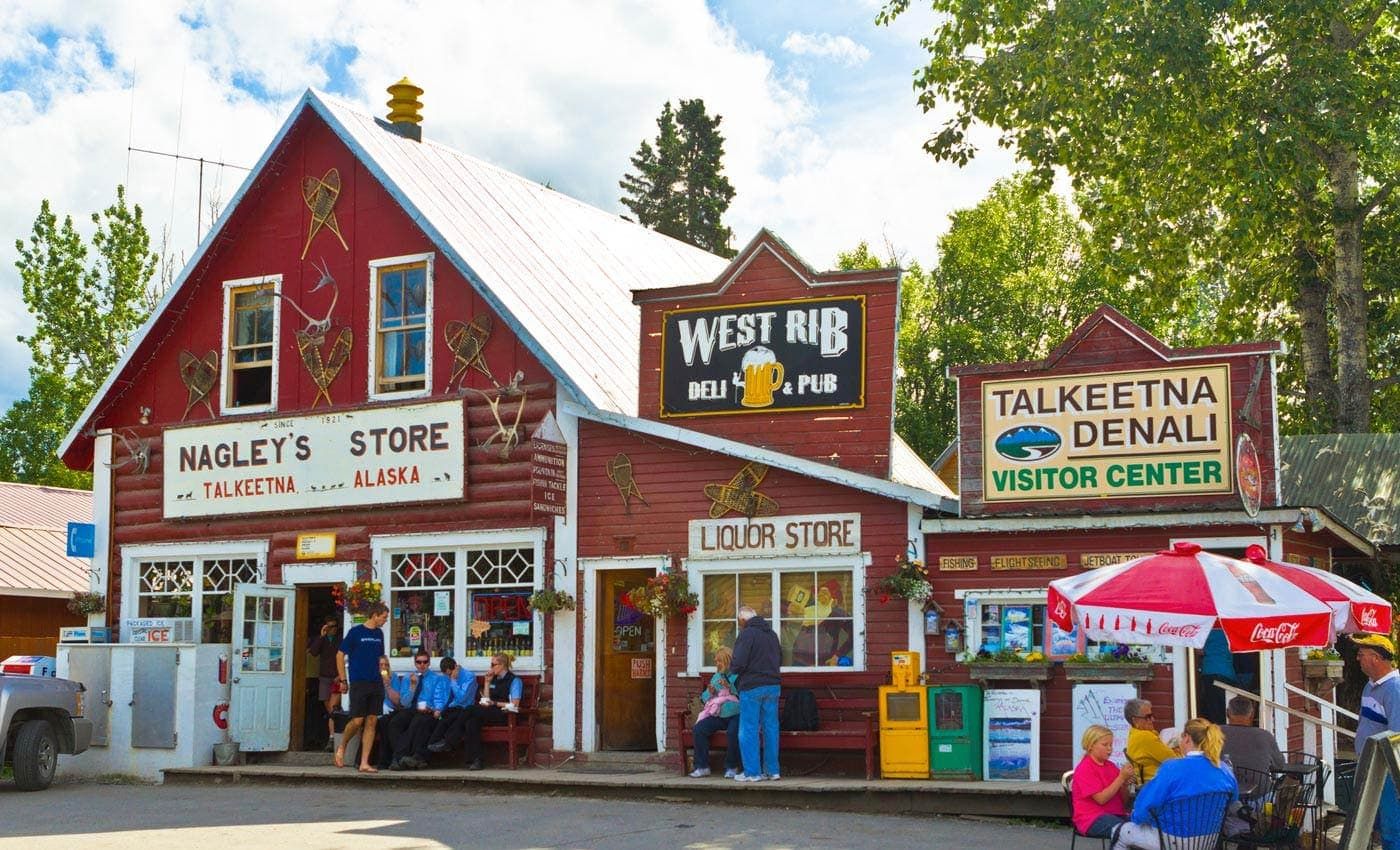 Downtown Talkeetna Alaska